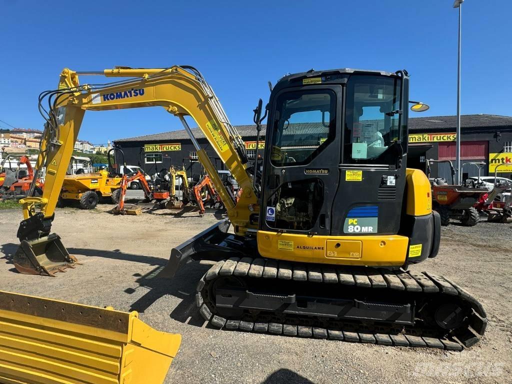 Komatsu PC 80 MR-3 Малые экскаваторы 7т-12т