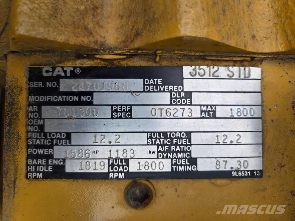 CAT 3512 Дизельные генераторы