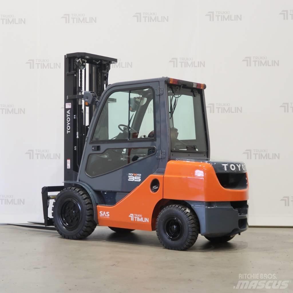 Toyota 02-8FDJF35 Дизельные погрузчики