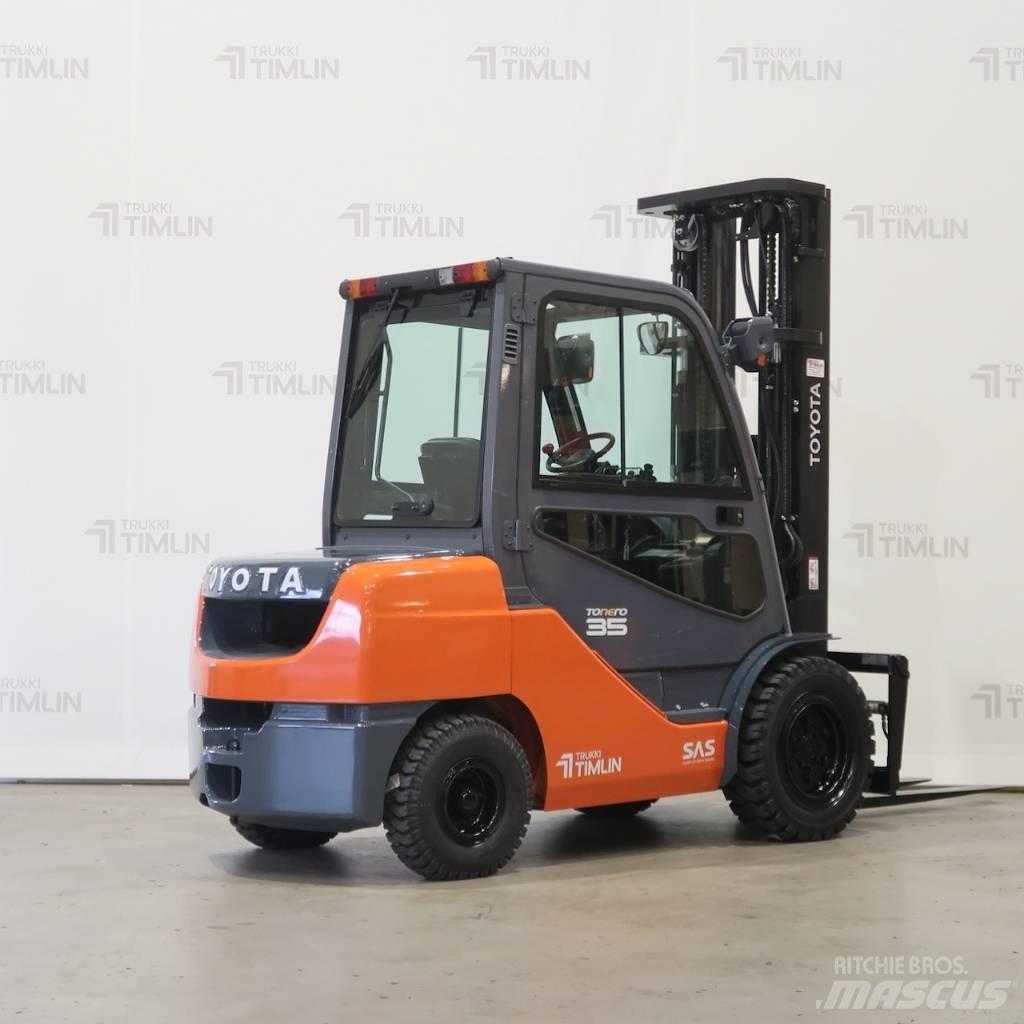 Toyota 02-8FDJF35 Дизельные погрузчики