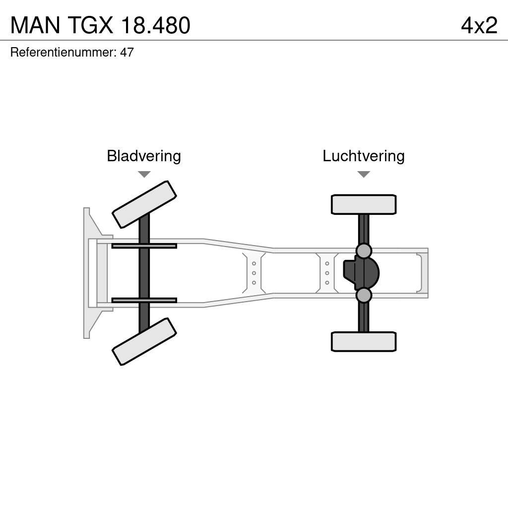 MAN TGX 18.480 Седельные тягачи