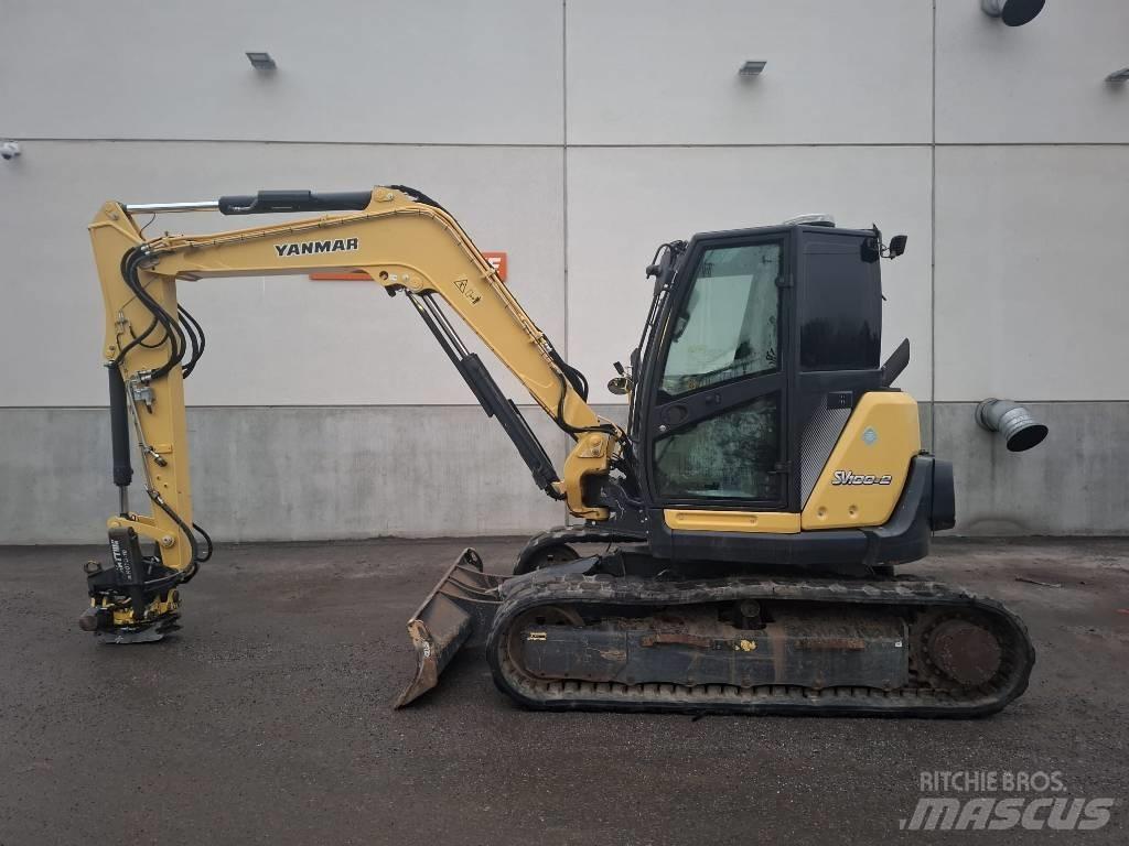 Yanmar SV 100-2A Малые экскаваторы 7т-12т
