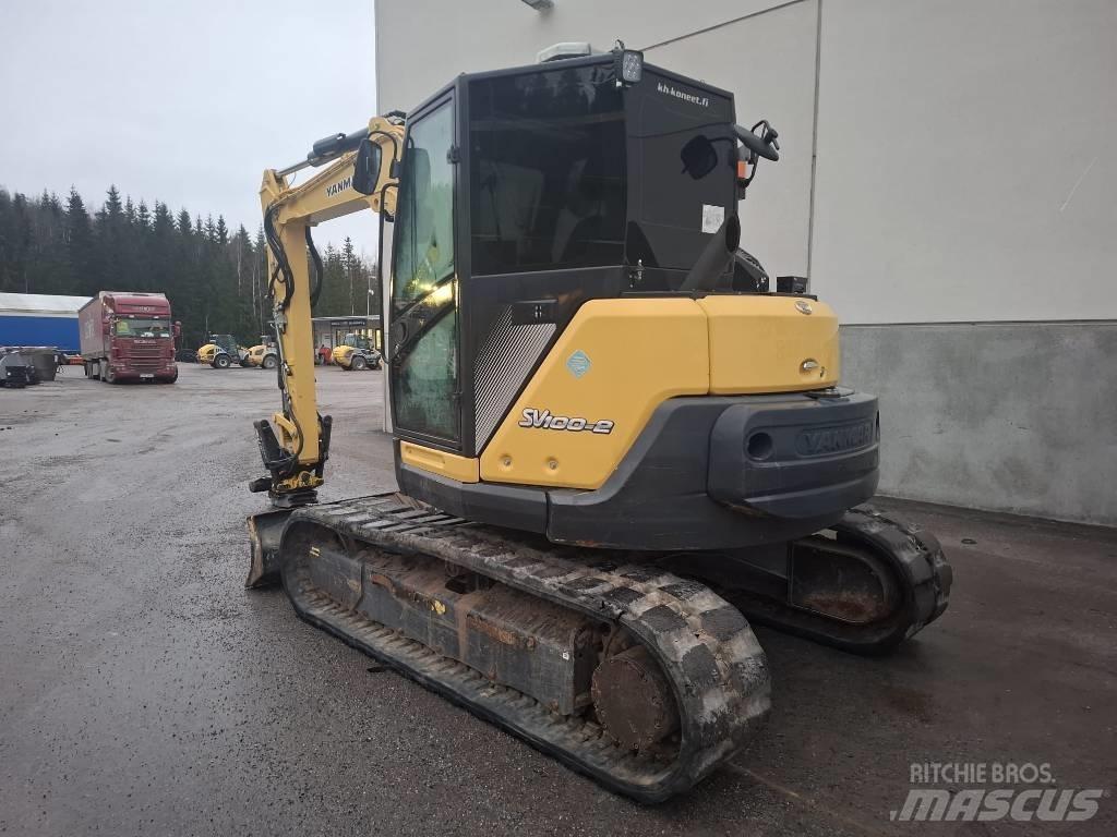 Yanmar SV 100-2A Малые экскаваторы 7т-12т