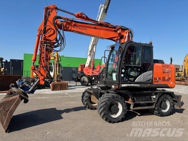 Hitachi ZX 140 W-5 Колёсные экскаваторы
