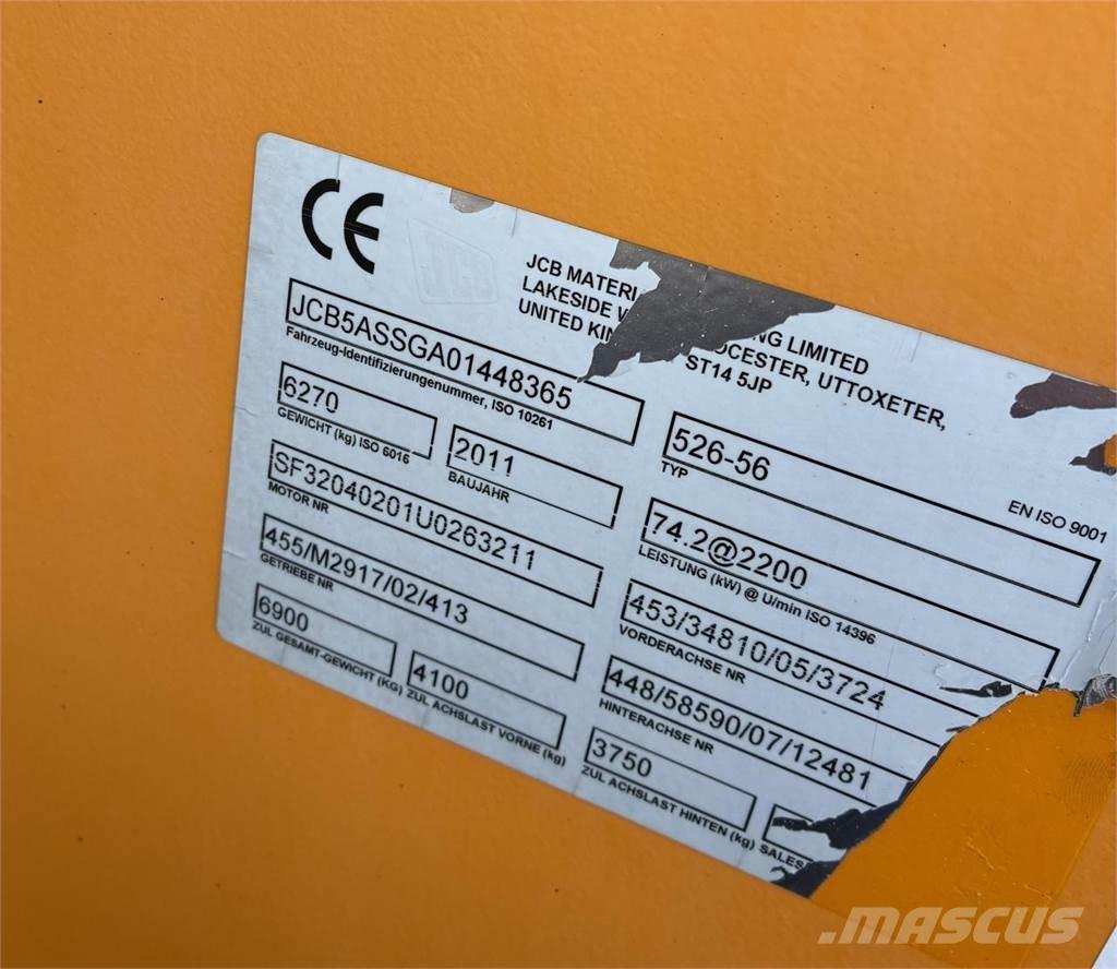 JCB 526-56 Сельскохозяйственные телескопические погрузчики