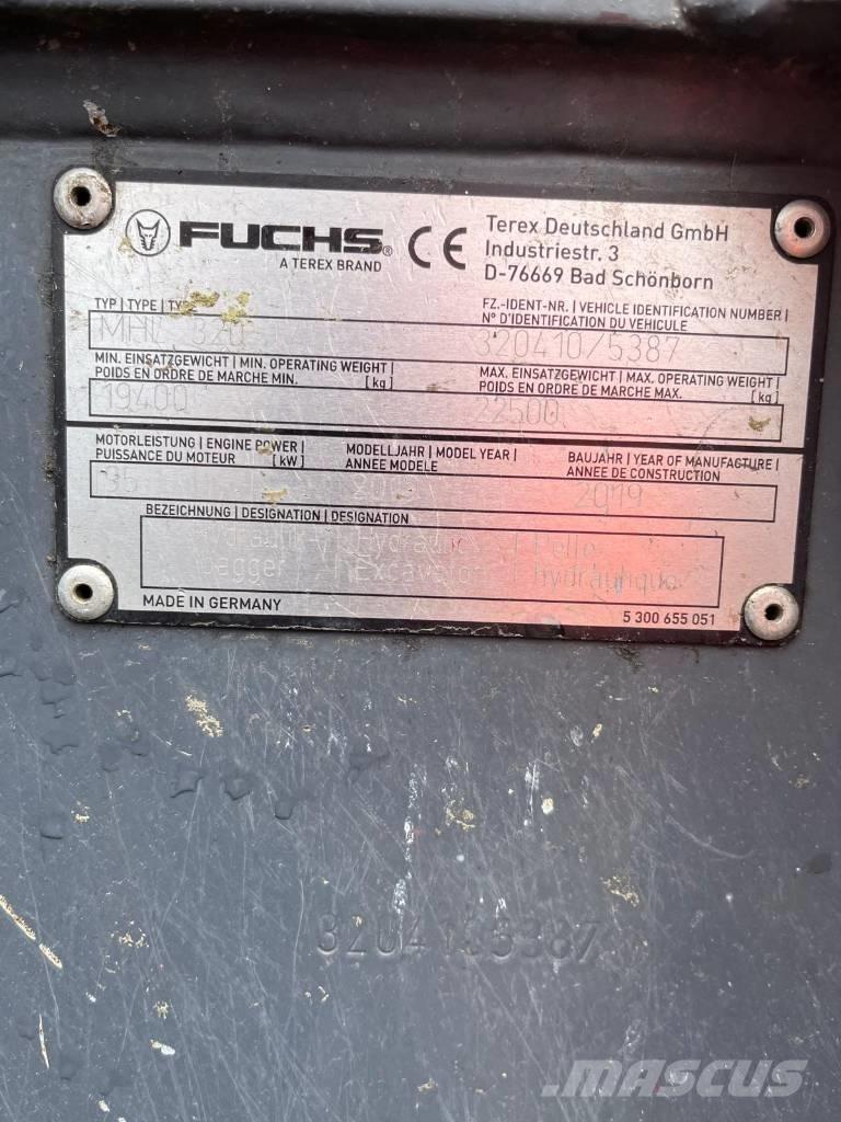 Terex Fuchs MHL320 Складская техника - Другие