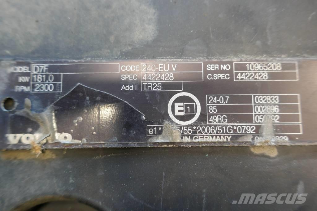 Volvo FL 240 Двигатели