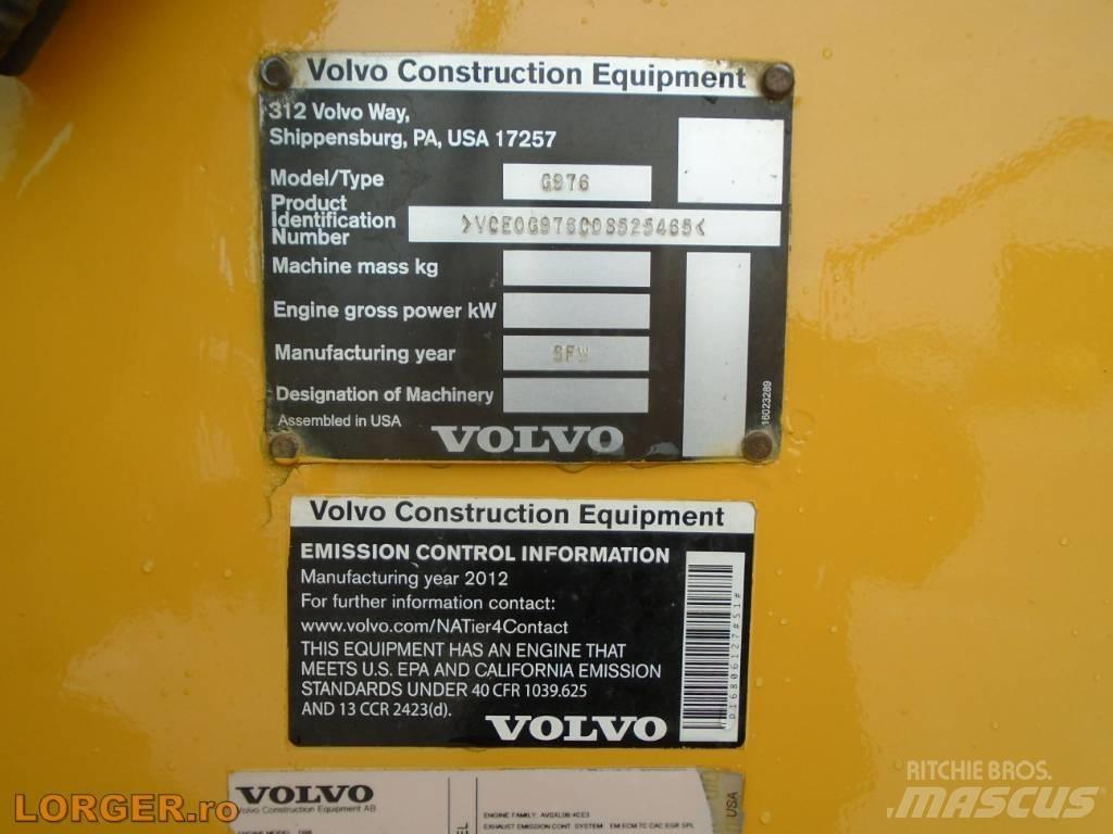 Volvo G 976 Грейдеры