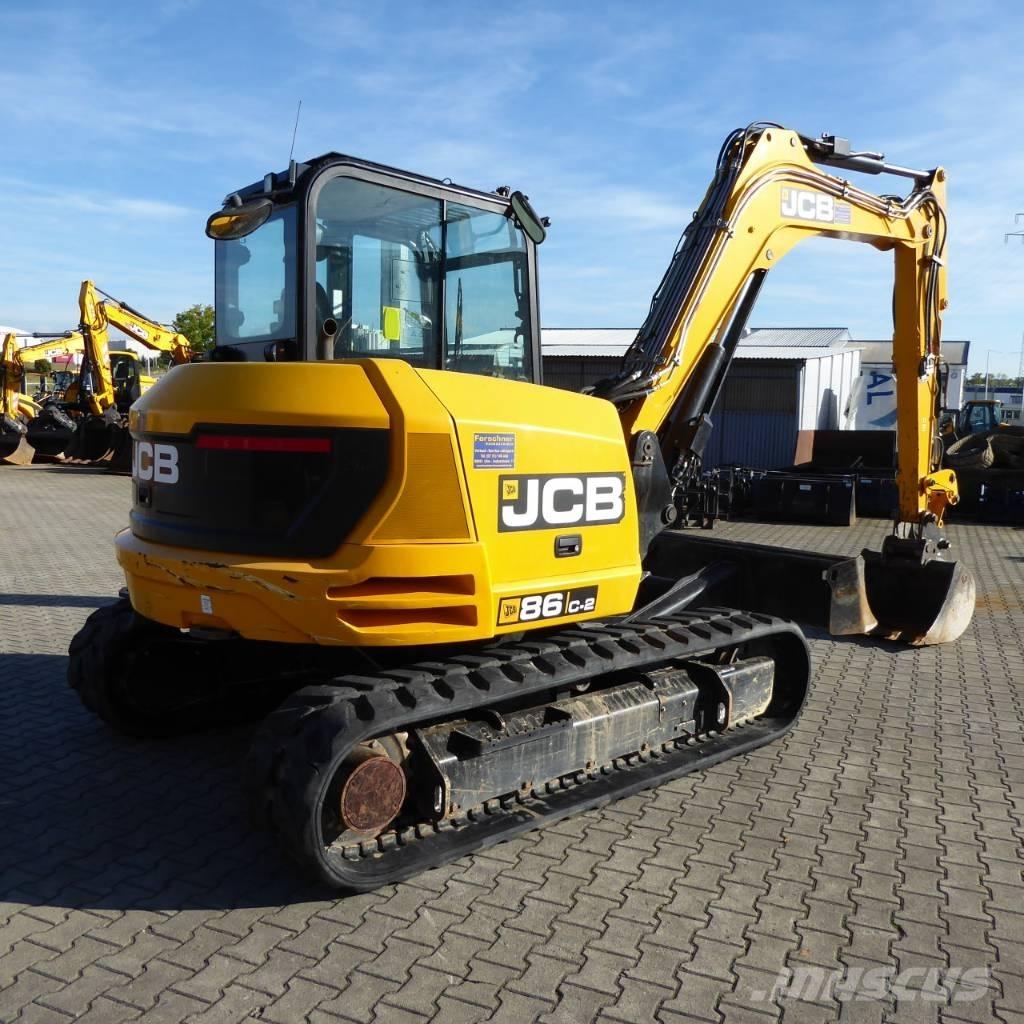 JCB 86C-2 Mono Малые экскаваторы 7т-12т