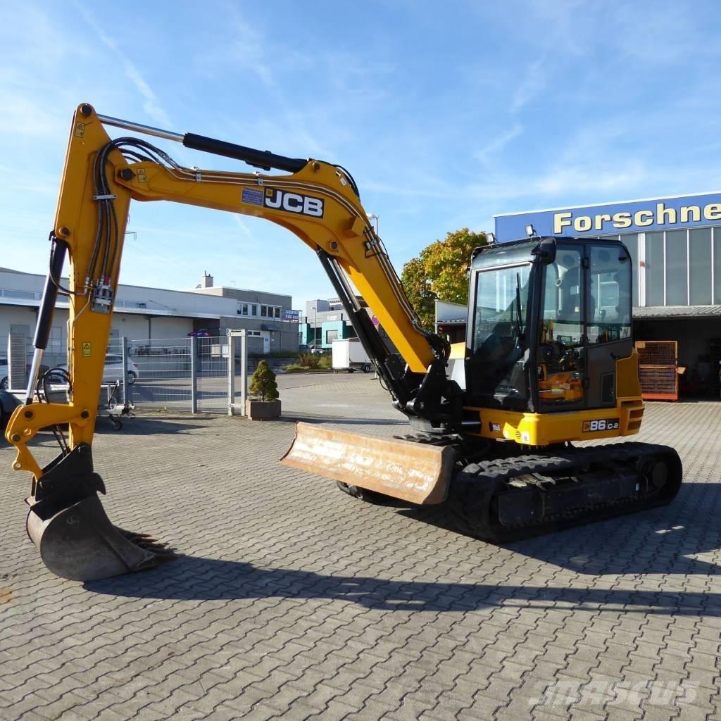 JCB 86C-2 Mono Малые экскаваторы 7т-12т