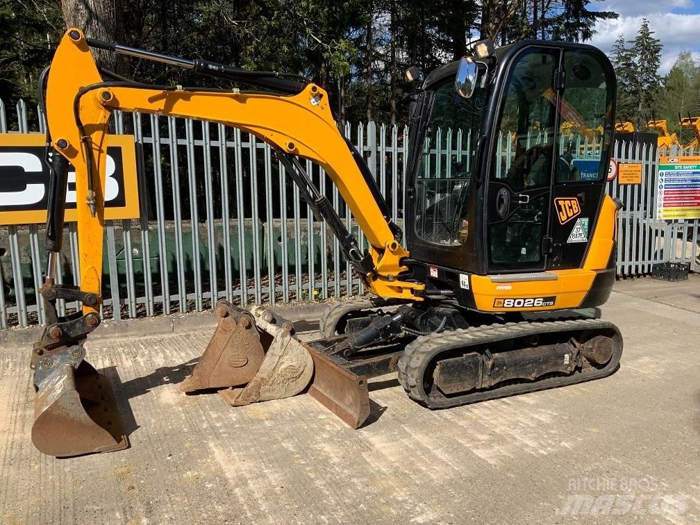 JCB 8026 CTS Мини-экскаваторы