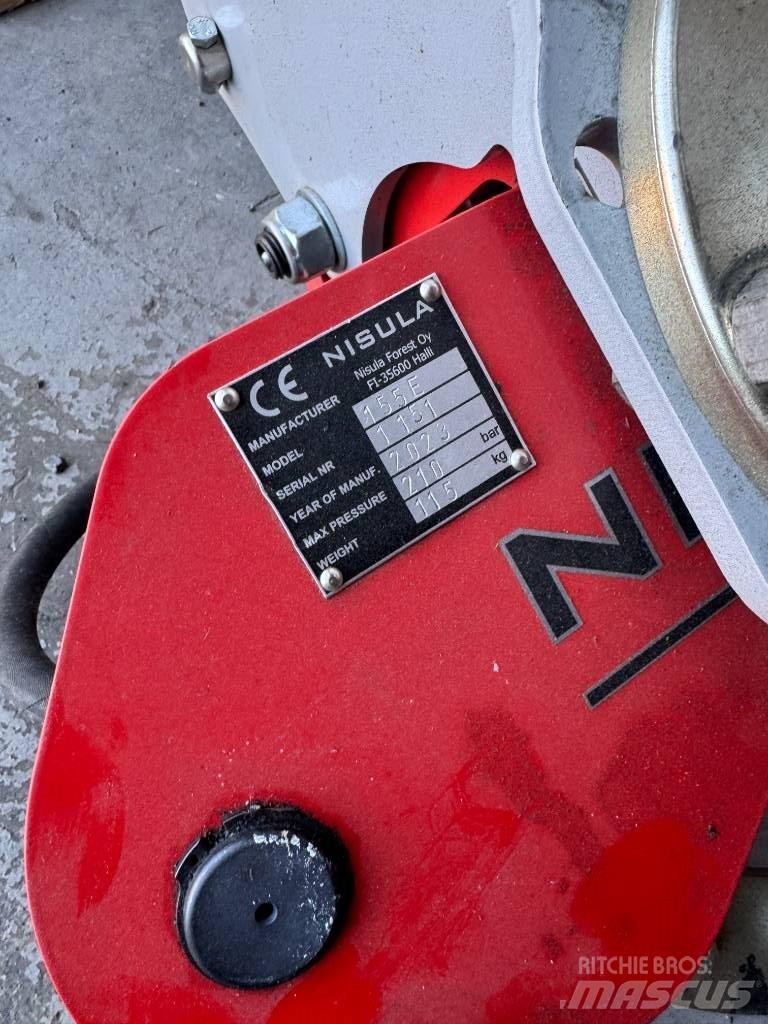 Nisula 155E Лесозахваты