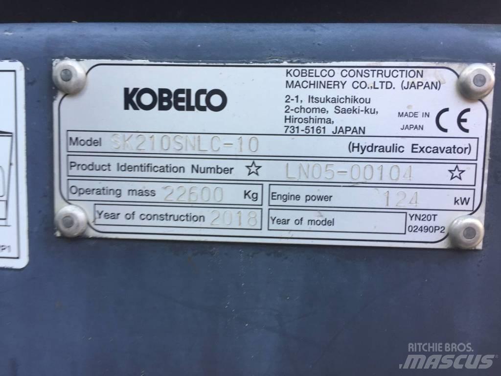 Kobelco SK210NLC Гусеничные экскаваторы