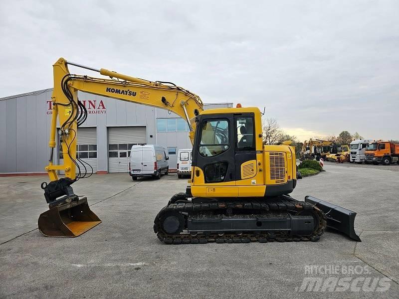 Komatsu PC 138 US-8 Малые экскаваторы 7т-12т