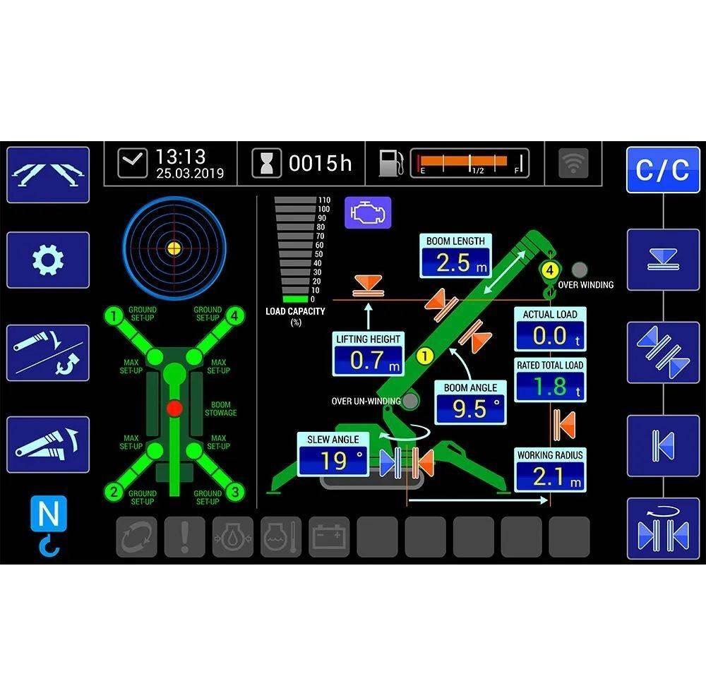 Maeda MC285CWME-3 Мини-краны