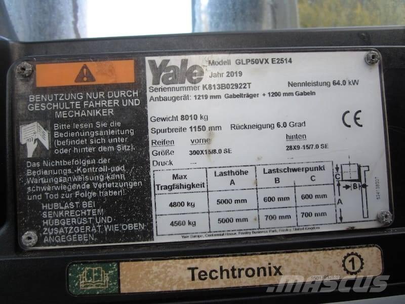 Yale GLP50VX Газовые погрузчики