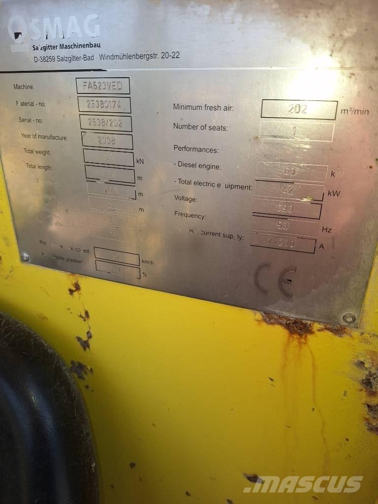 Nordmeyer SMAG FA523 Другая подземная техника