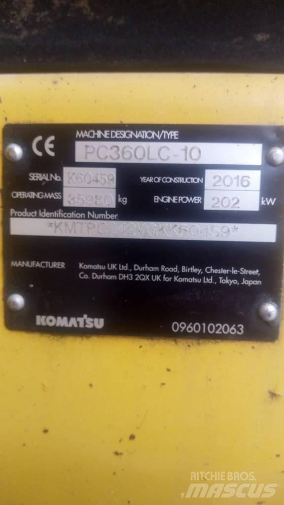 Komatsu PC 360 LC-10 Гусеничные экскаваторы