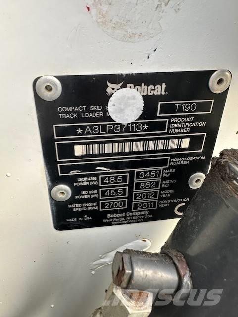 Bobcat T 190 Мини-погрузчики