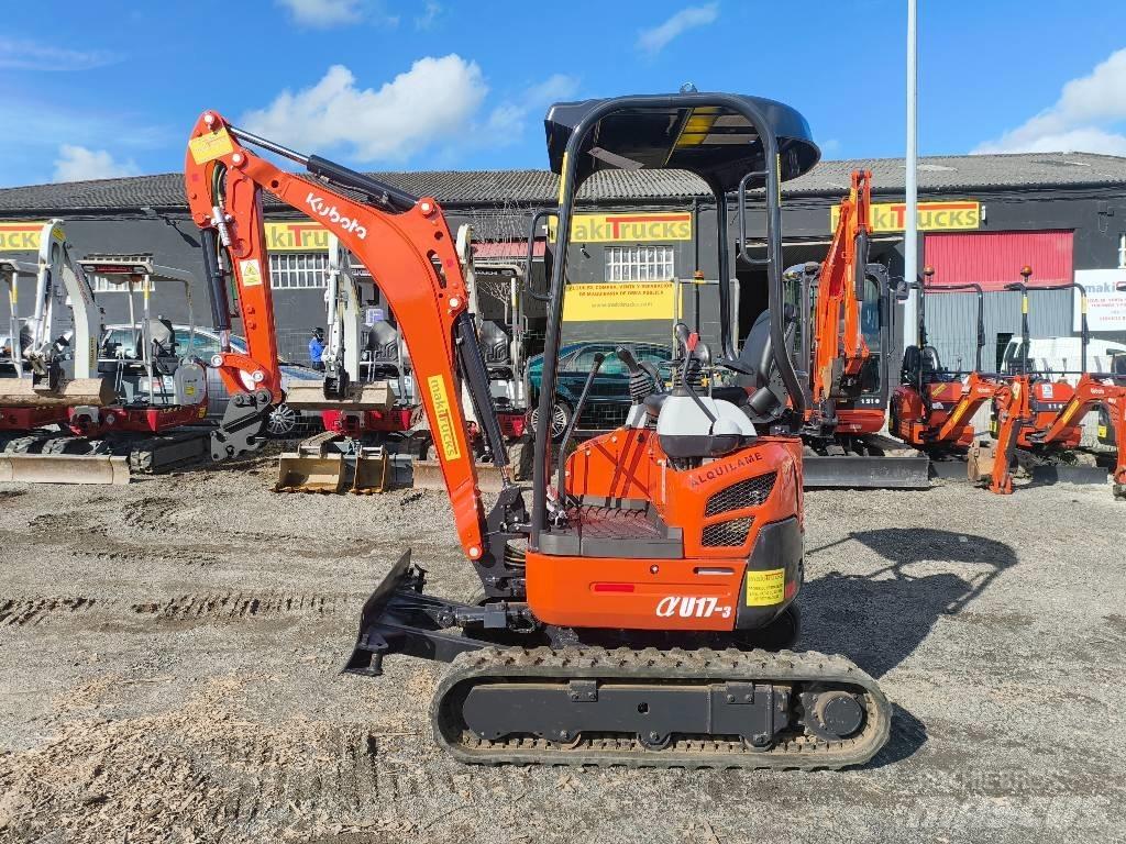 Kubota U 17-3 Мини-экскаваторы