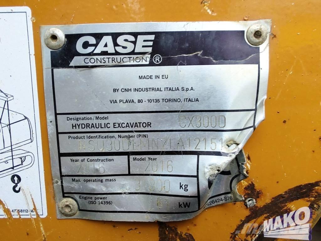 CASE CX 300 D Гусеничные экскаваторы