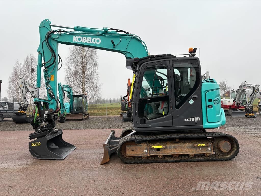 Kobelco SK75SR-7 Малые экскаваторы 7т-12т