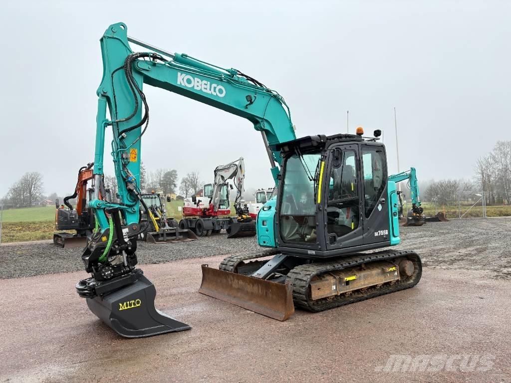 Kobelco SK75SR-7 Малые экскаваторы 7т-12т