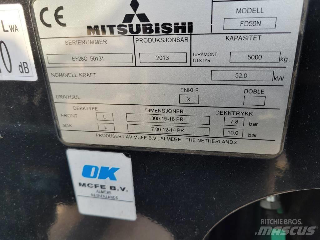 Mitsubishi FD50N Дизельные погрузчики