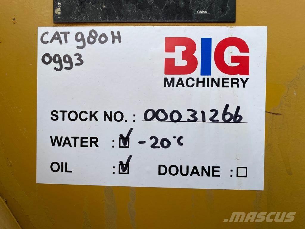 CAT 980H Фронтальные погрузчики