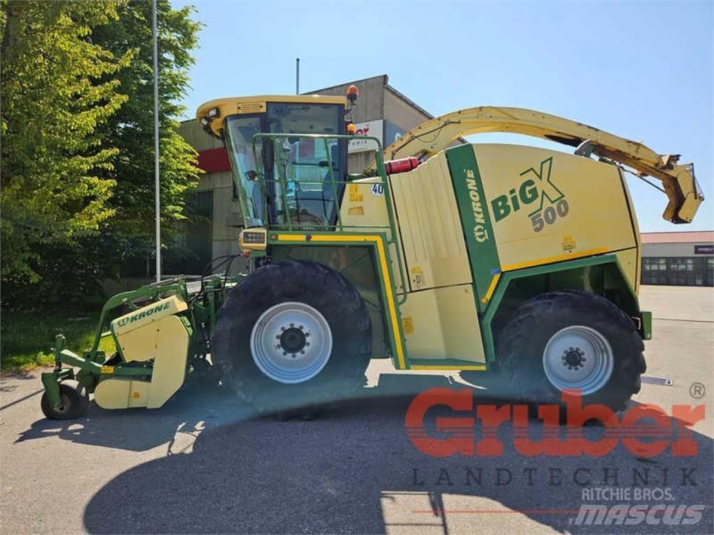 Krone Big X 500 Самоходные кормоуборочные комбайны