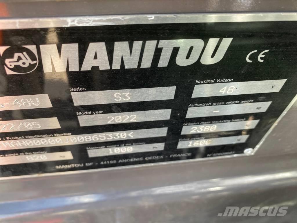 Manitou ME 316 Электропогрузчики