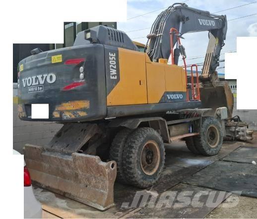Volvo EW 205E Колёсные экскаваторы