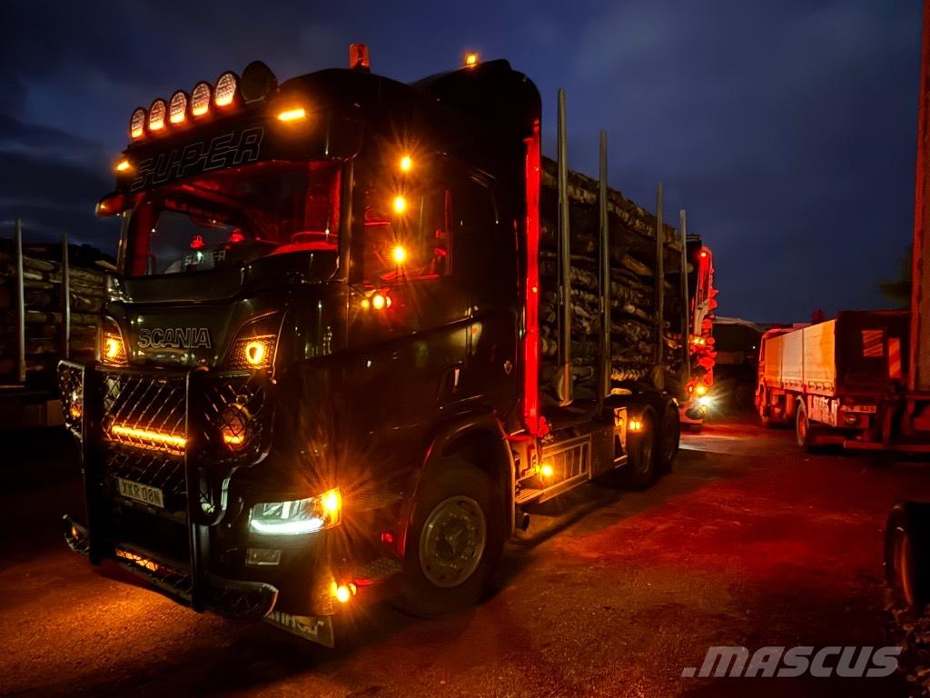 Scania R580B6X4HB Лесовозы / Сортиментовозы