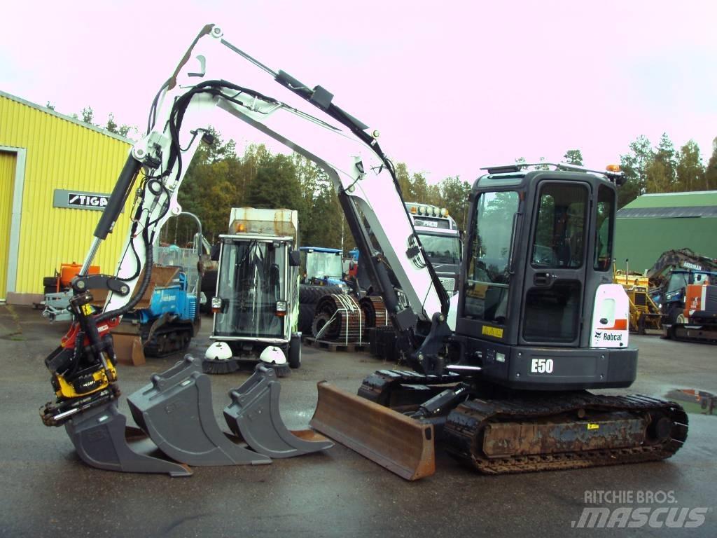 Bobcat E 50 Мини-экскаваторы
