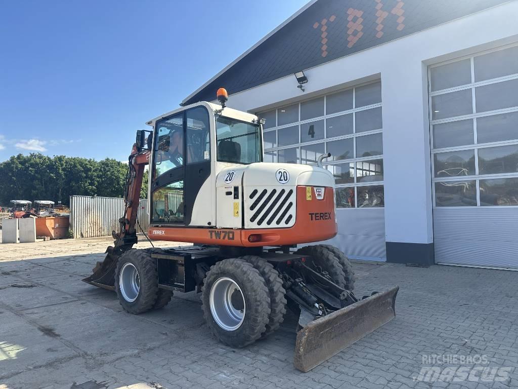 Terex TW 70 Колёсные экскаваторы