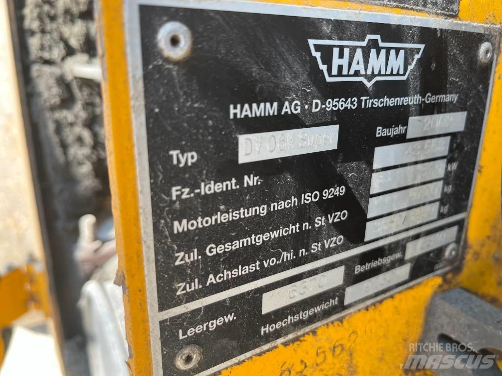 Hamm DV06K Super Комбинированные катки