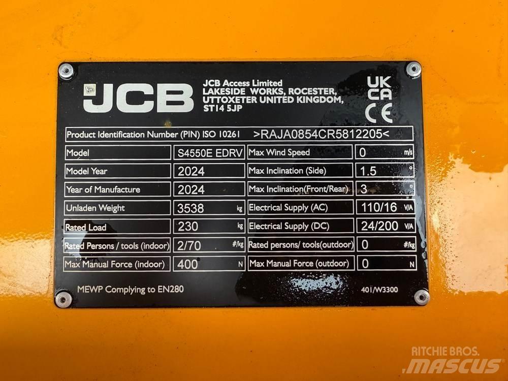 JCB S4550E Ножничные подъемники