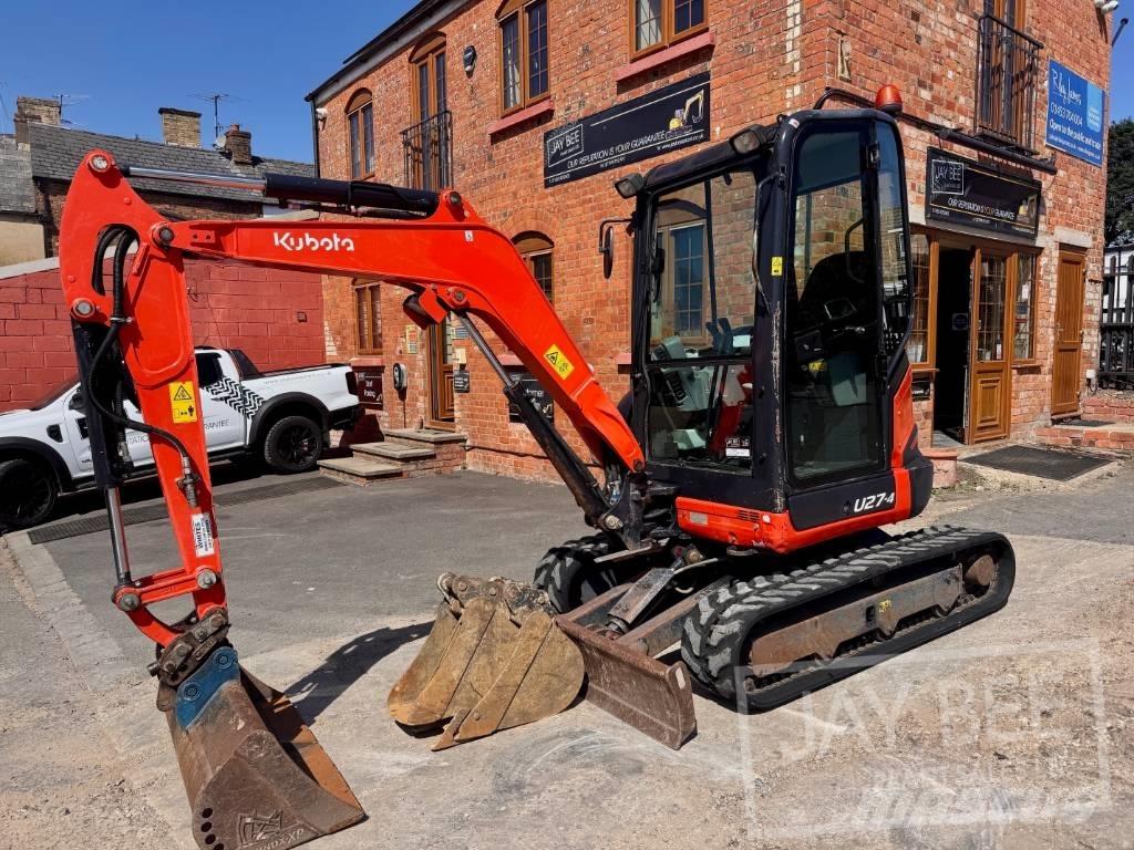 Kubota U 27-4 Мини-экскаваторы