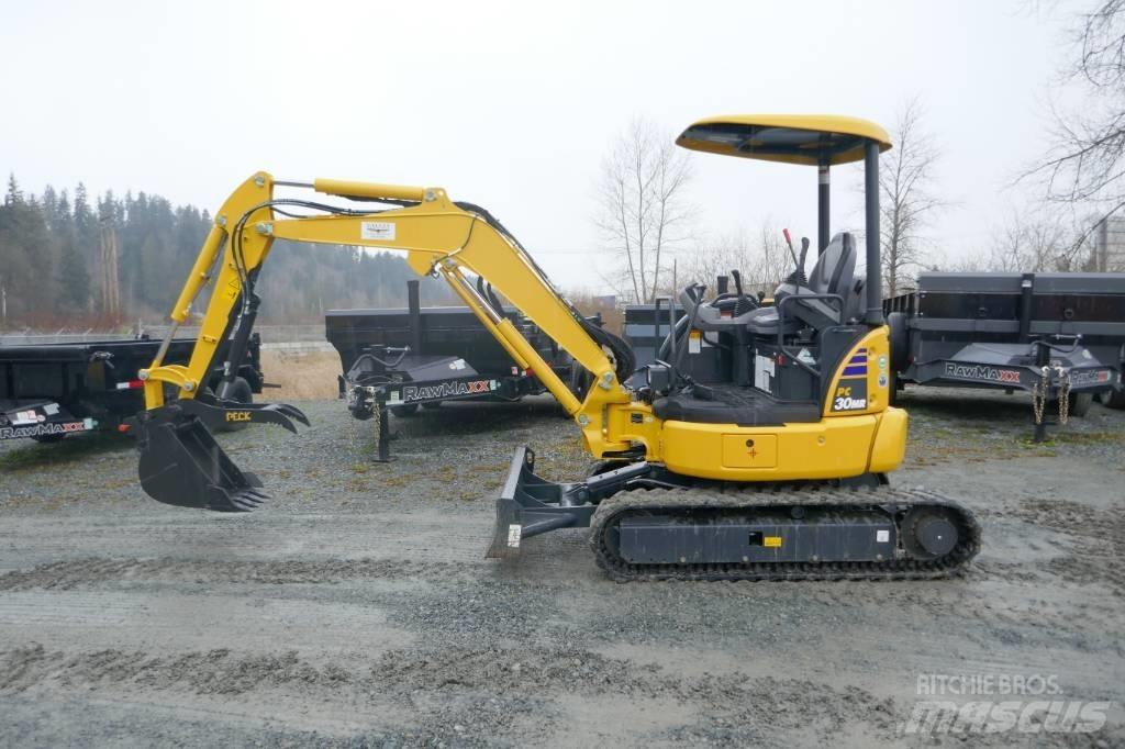 Komatsu PC30MR-5 Мини-экскаваторы