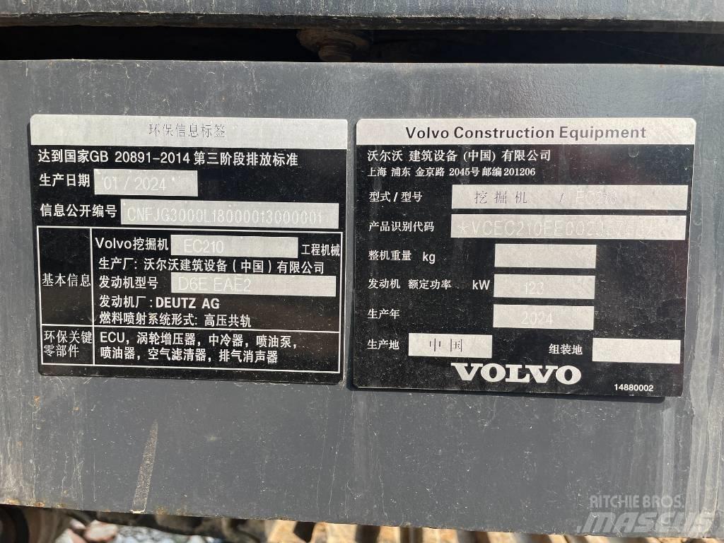 Volvo EC 210 Гусеничные экскаваторы