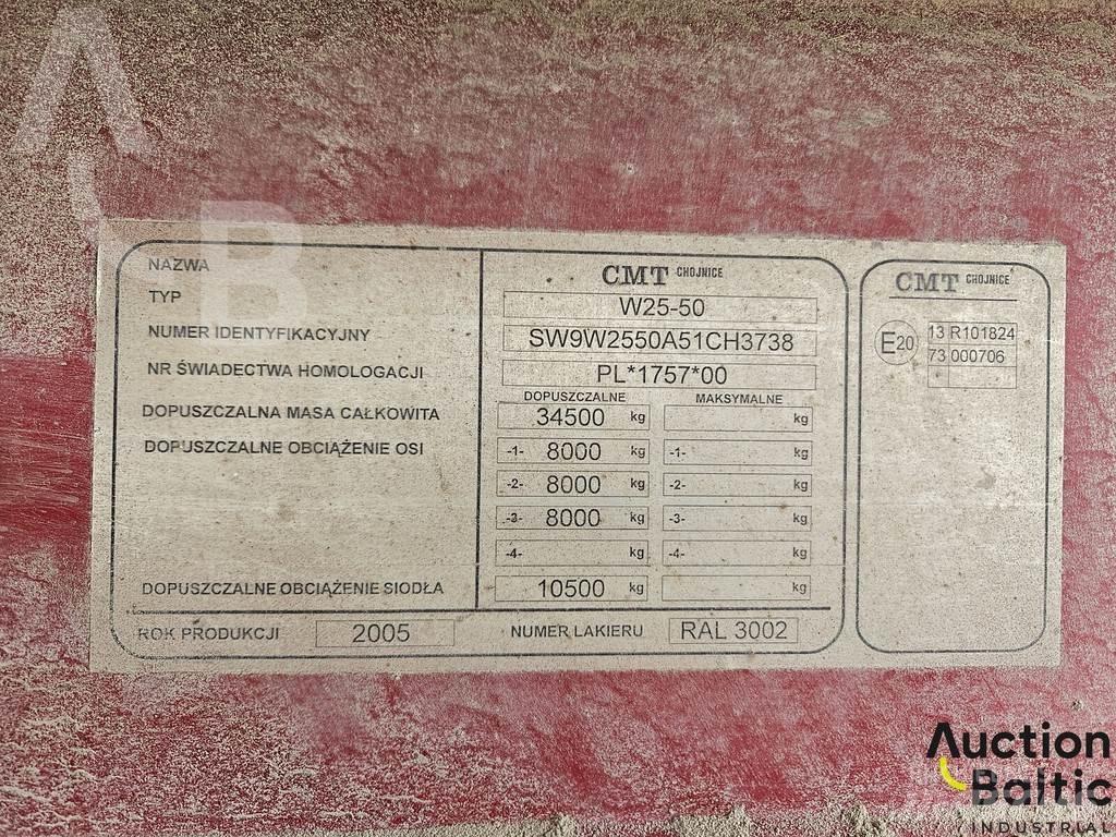 CMT W25-50 Тентованные полуприцепы