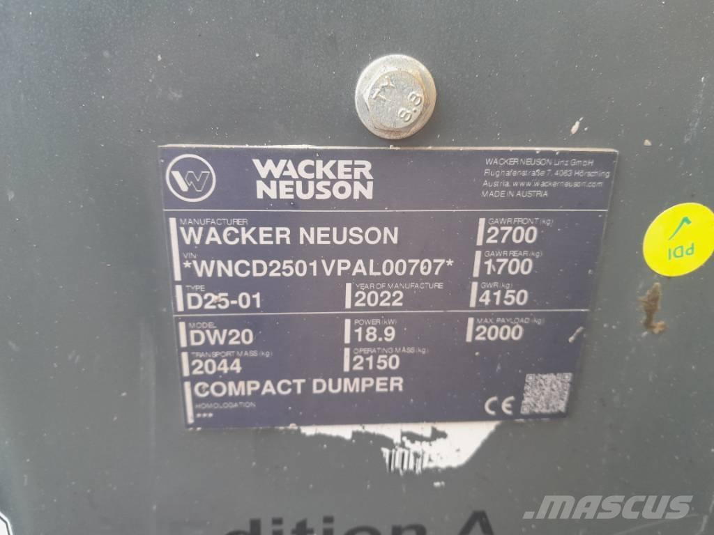 Wacker Neuson DW 20 Мини-самосвалы