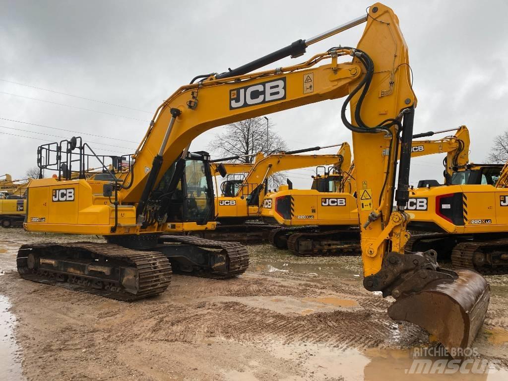JCB 220 XL Гусеничные экскаваторы
