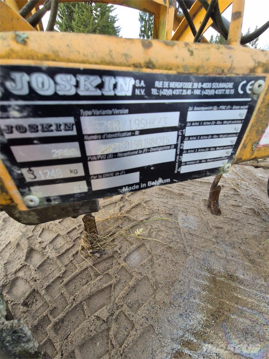 Joskin 5700 Культиваторы сплошные