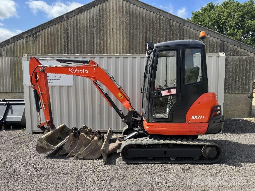 Kubota KX 71-3 Мини-экскаваторы
