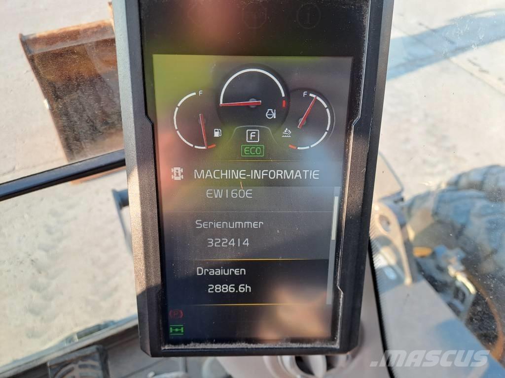 Volvo EW160E Колёсные экскаваторы