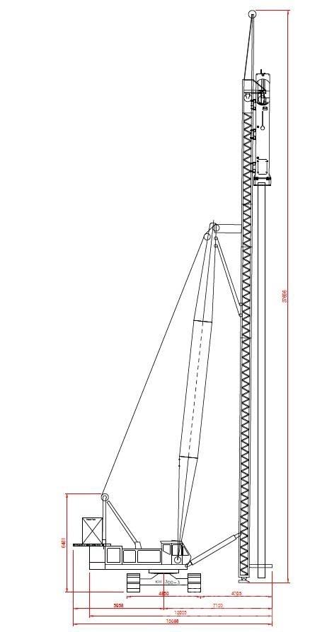Hitachi KH300-3 PD Гусеничные краны