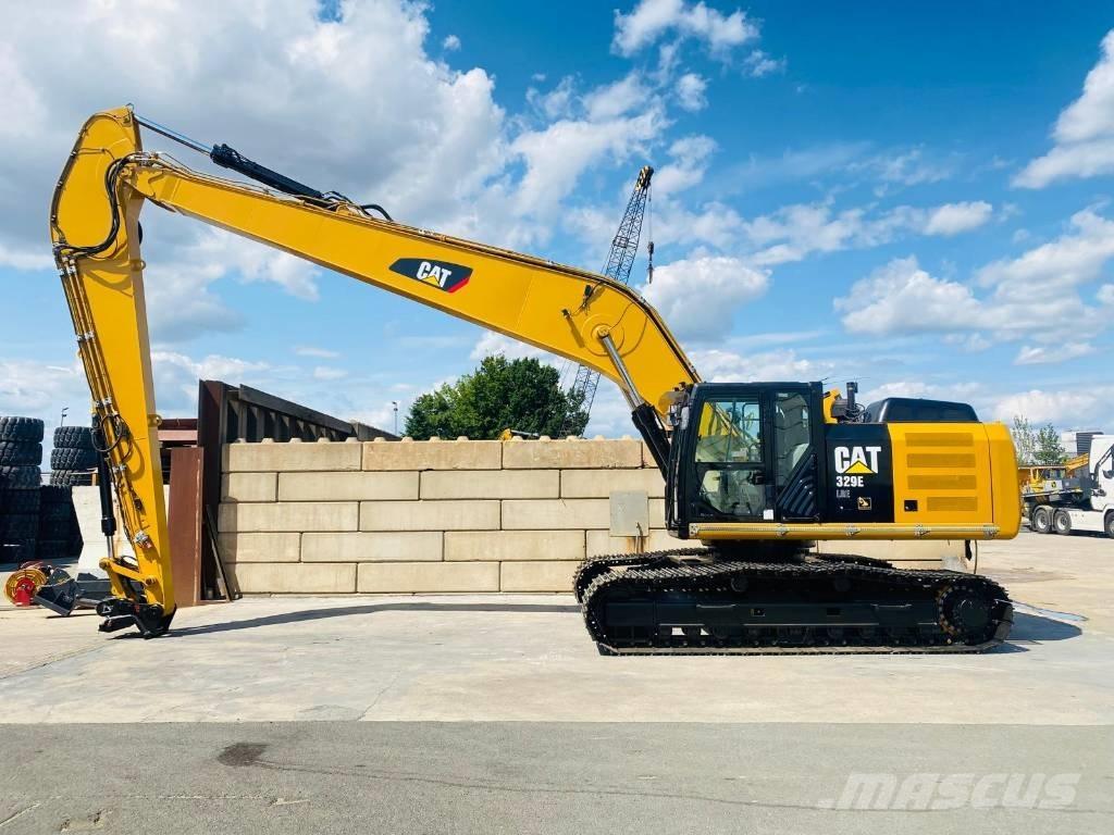 CAT 329e lre Экскаваторы с большим вылетом