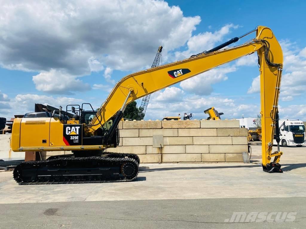 CAT 329e lre Экскаваторы с большим вылетом