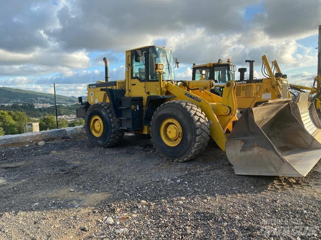 Komatsu WA 470 Фронтальные погрузчики